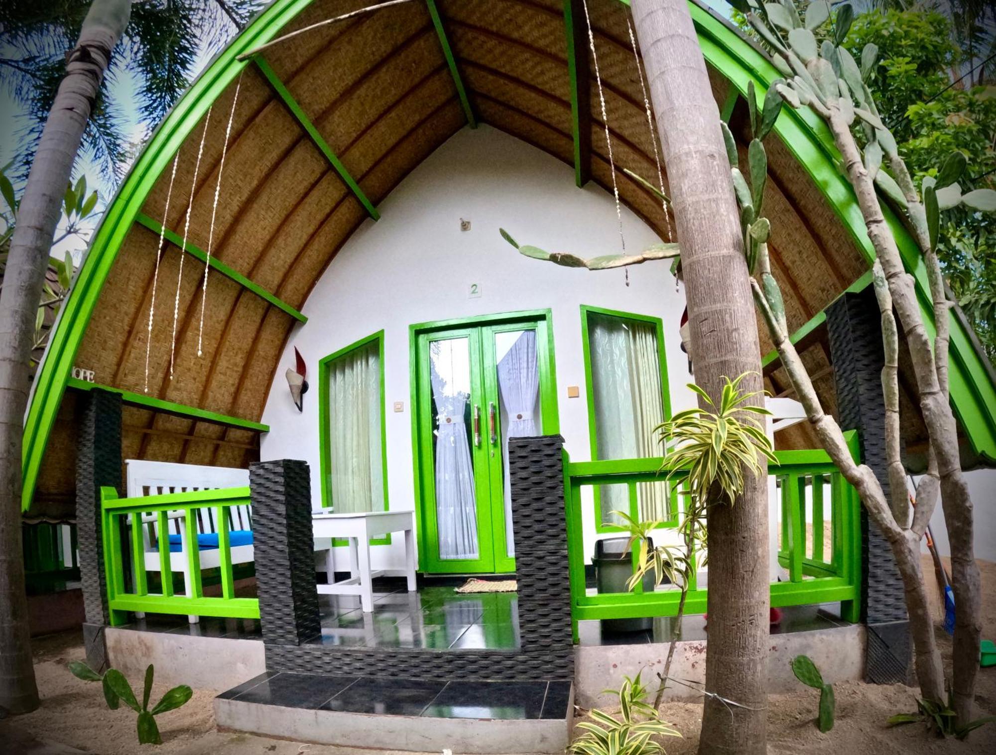 Kaktus Bungalow 4 Gili Air Dış mekan fotoğraf